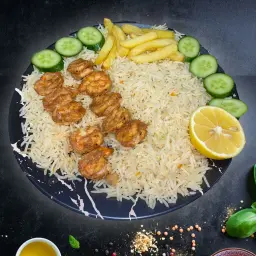 وجبة جمبري مشوي